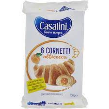 CASALINI CORNETTI CREMA ALBICOCCA GR. 300