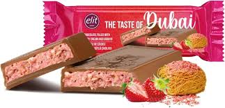 ELIT CIOCCOLATA DUBAI FRAGOLA GR. 90