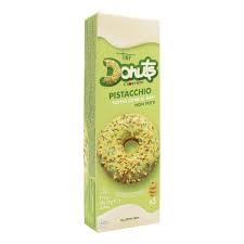 CUORENERO TINY DONUTS PISTACCHIO NON FRITTI PZ. 3 GR. 111 SENZA GLUTINE E COLORANTI
