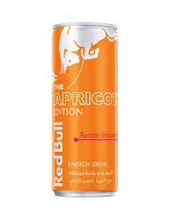 RED BULL ENERGY DRINK "THE APRICOT EDITION" ML. 250