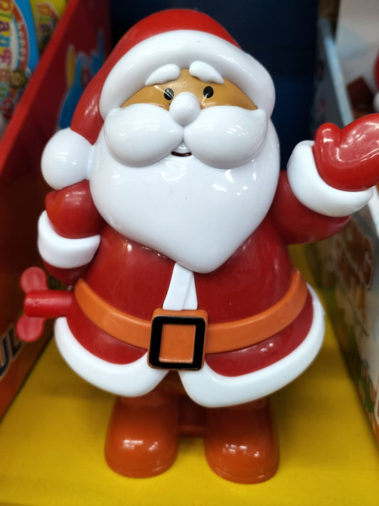 ROSSINI BABBO NATALE DANZANTE CARICA A MOLLA CON CARAMELLE