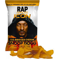 RAP SNACKS ICON PATATINE CON SALSA BBQ E CHEDDAR GR. 71