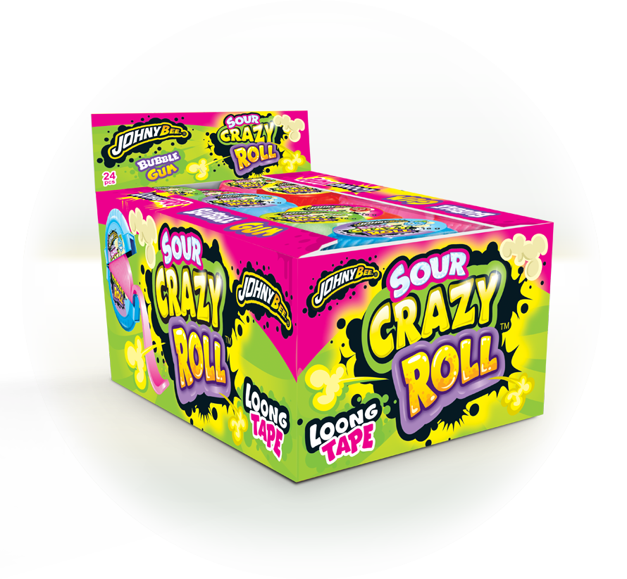 JOHNNYBEE CRAZY ROLL GUM GR. 15