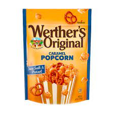 WERTHER'S ORIGINAL CARAMEL POPCORN BREZEL GR. 140