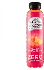 SAN BENEDETTO SUCCOSO ZERO ARANCIA LIMONE CAROTA 400 ML