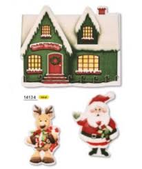 MODECOR SET CAMINETTO + RENNA + BABBO NATALE (14134)