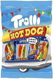 TROLLI HOT DOG YUMMI GUMMI  PZ. 8