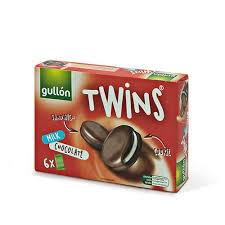 GULLON TWINS 6X RICOPERTO CIOCCOLATO AL LATTE  GR. 252