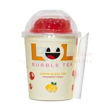 LOL BUBBLE TEA LEMON BLACK TEA STRAWBERRY PEARLS ML. 275