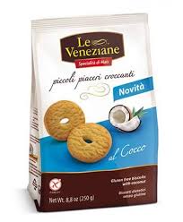 LE VENEZIANE BISCOTTI AL COCCO GR. 250 SENZA GLUTINE