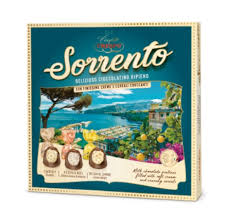 CRISPO "SORRENTO" CIOCCOLATTINO LATTE RIPIENE DI CREME ASSORTITE CON CEREALI GR. 250