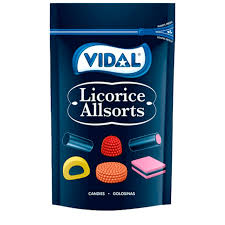 VIDAL LICORICE ALL SOTS GR. 90