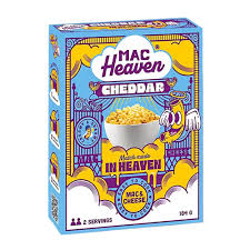 MAC HEAVEN CHEDDAR MACCHERONI CON FORMAGGIO GR. 184 X 2 PERSONE