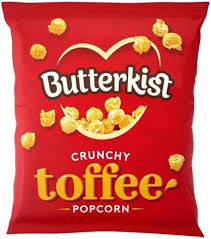 BUTTERKIST CRUNCHY TOFFE CARAMEL POPCORN GR. 78