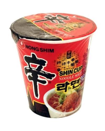 NONGSHIM SHIN CUP NOODLEALLE VERDURE RAMEN ISTANTANEO GR. 68