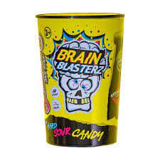 BRAIN BLASTERZ SOUR CANDY CONTAINER GR. 48