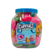ZUPPERZ CARAMELLE GOMMOSE ANIMALS RIPIENO FRAGOLA E SUCCO DI MELA