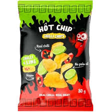 HOT CHIP CHILLI & LIME CHIPS