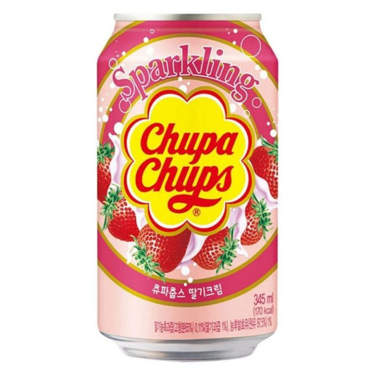 CHUPA CHUPS SPARKLING STRAWBERRY 355 ML