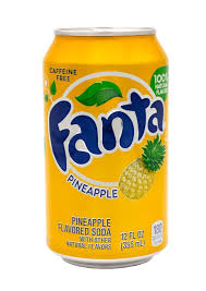 FANTA PINEAPPLE FLAVOUR 355 ML