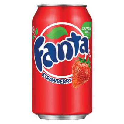 FANTA STRAWBERRY SODA FLAVOUR ML. 355