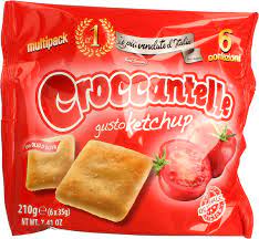 CROCCANTELLE GUSTO KETCHUP 6 X 35 GR