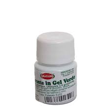 GRAZIANO COLORANTE GEL VERDE GR. 20