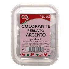 GRAZIANO COLORANTE PERLATO ARGENTO IN POLVERE GR. 6
