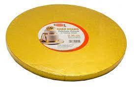 GRAZIANO CAKEBOARD ROTONDO ORO DIAM. CM. 30 SP. 12 MM