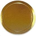 GRAZIANO SOTTOTORTA ROTONDO ALA ORO/ARGENTO DIAM. CM. 30 SP. MM. 3 CONFEZIONATO