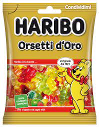 HARIBO ORSETTI D'ORO  GR. 80