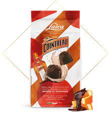 LAICA PRALINE CIOCCOLATO EXTRA FONDENTE AL COINTREAU GR. 90