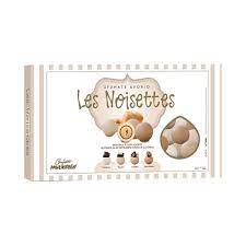 MAXTRIS CONFETTI LES NOISETTES  SFUMATO AVORIO CON NOCCIOLA INTERA GR. 900