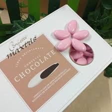 MAXTRIS CONFETTI CIOCCOLATO FONDENTE ROSA KG. 1