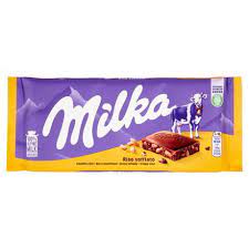 MILKA TAVOLETTA CIOCCOLATO RISO SOFFIATO GR. 100