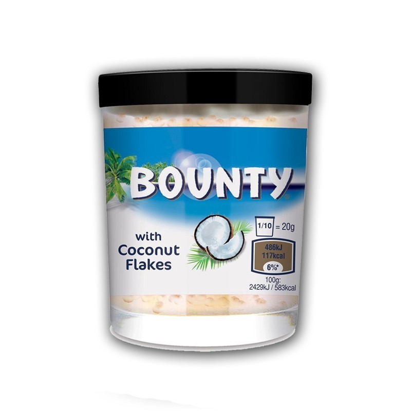 BOUNTY CHOC SPREAD WITH COCONUT FLAKES GR. 200