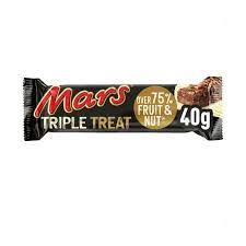 MARS TRIPLE TREAT FRUIT,NUT & CHOCOLATE