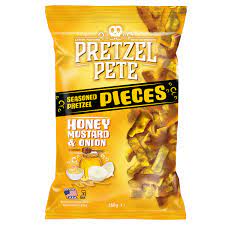 PRETZEL PETE HONEY MUSTARD & ONION GR. 160