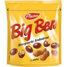 PIASTEN BIG BEN ARACHIDI RICOPERTE AL CIOCCOLATO AL LATTE GR. 250