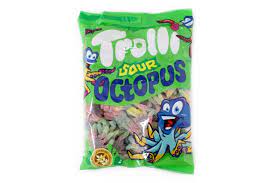 TROLLI SOUR OCTOPUS SG BUSTA GR. 100