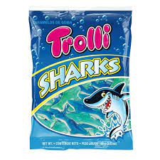 TROLLI SHARKS BUSTA GR.100 SENZA GLUTINE