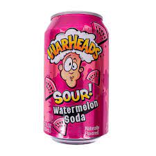 WARHEADS SOUR SODA WATERMELON ML. 355